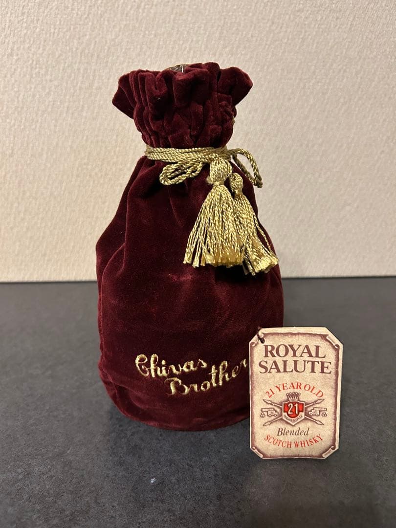 シーバス ロイヤルサルート21年未開封 ROYAL SALUTE 古酒 赤