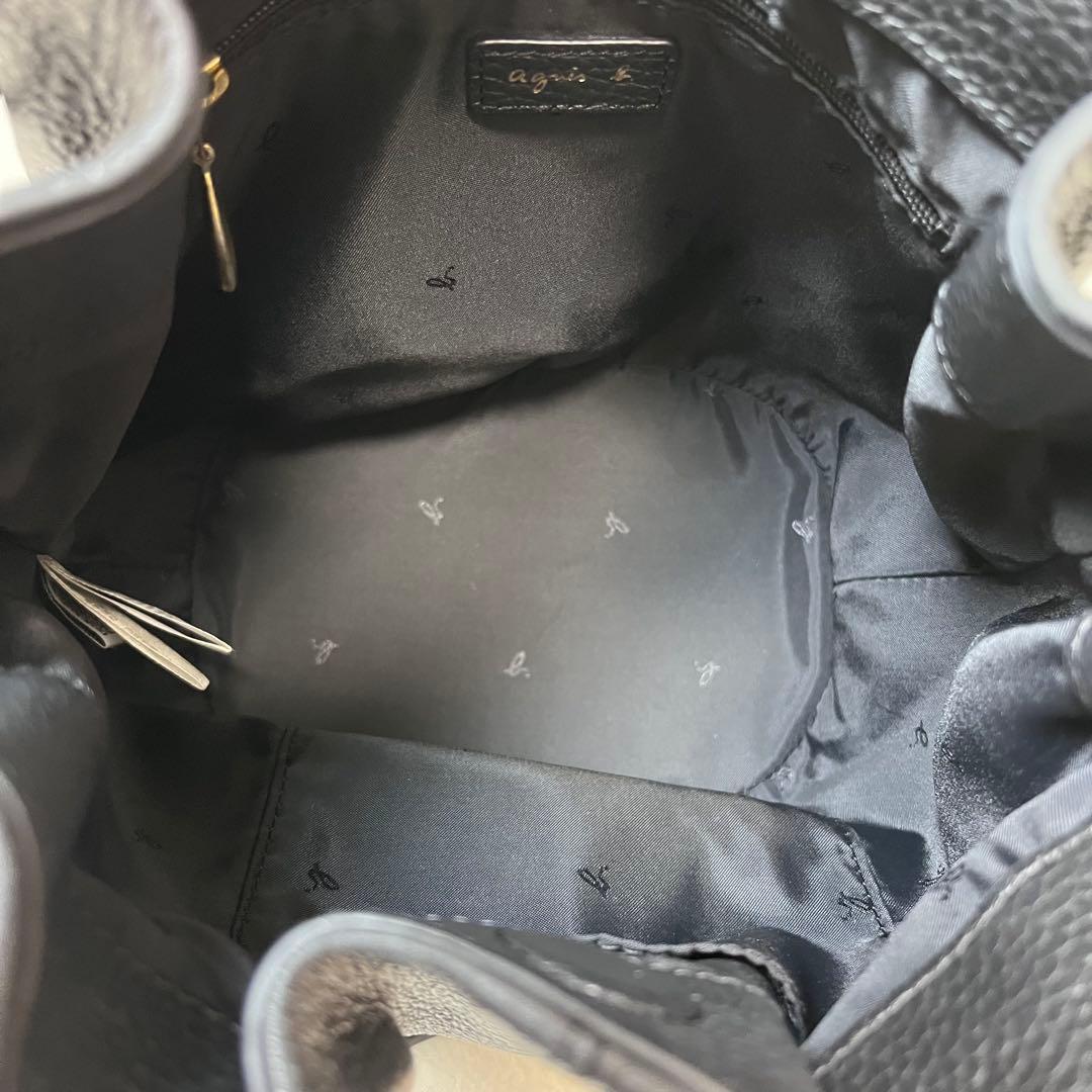 ☆美品☆ agnes b. アニエスベー シャーロット 巾着 ショルダーバッグ