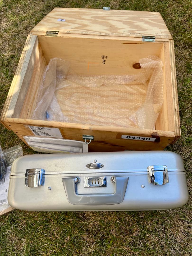 米軍放出未使用品 希少品 ゼロハリケース入り ビンテージ整備ツールキット木箱付き