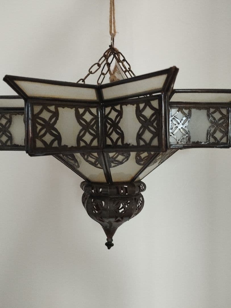 ビンテージ モロカンランプ アイアンランプ 超 安い