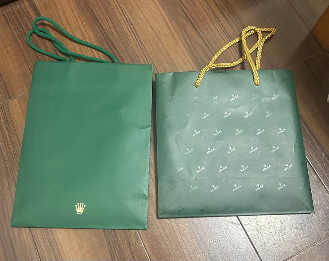 ROLEX ロゴ入り ショップ袋セット - メルカリ