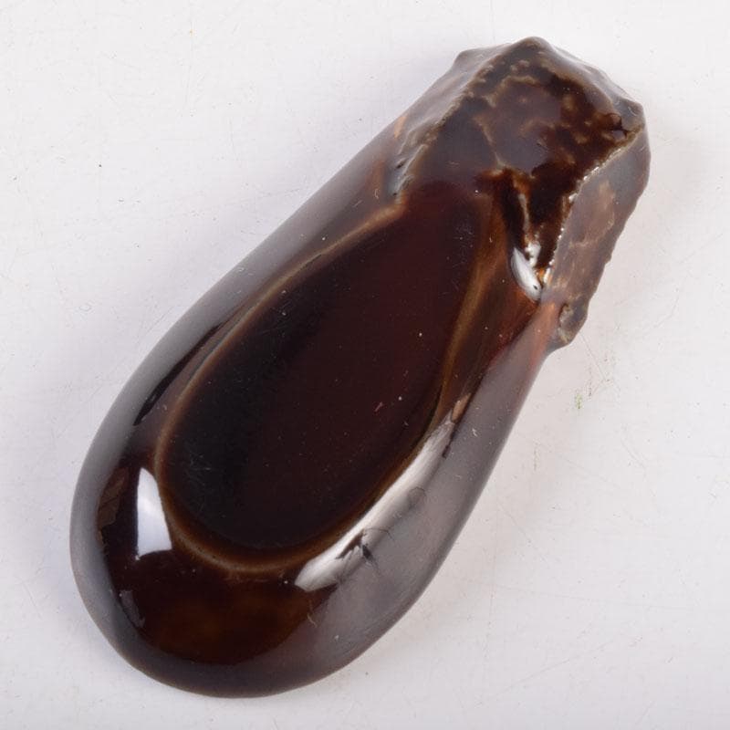 茶道具 山中塗 中村宗悦作 茄子 香合 共布共箱 V 8422 - メルカリ