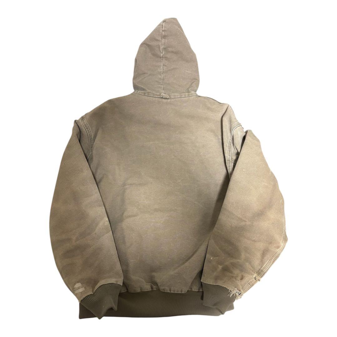鬼フェード　ボロ　Carhart アクティブジャケット　希少サイズM