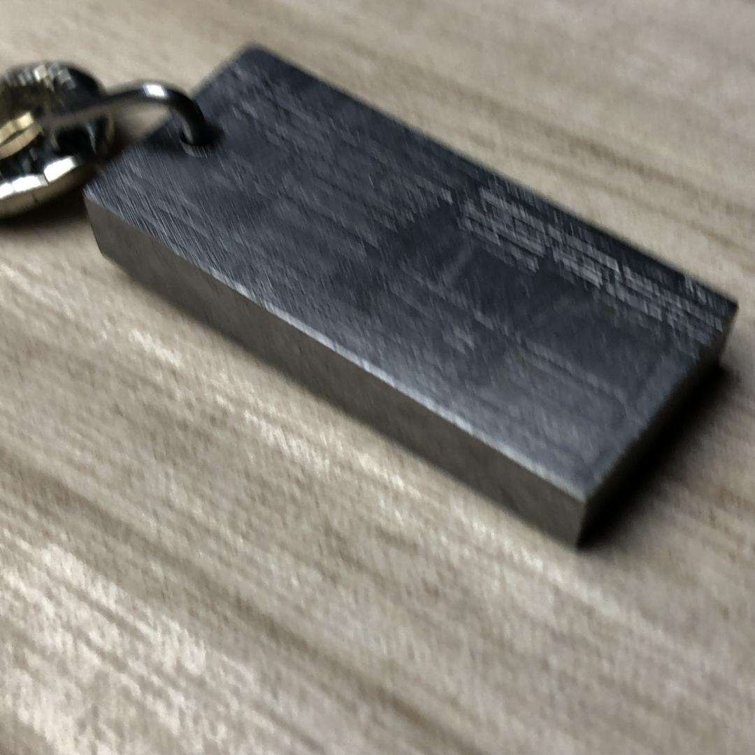 ムオニオナルスタ隕石 メッキ処理済み ペンダントトップ 鉄隕石 重さ約