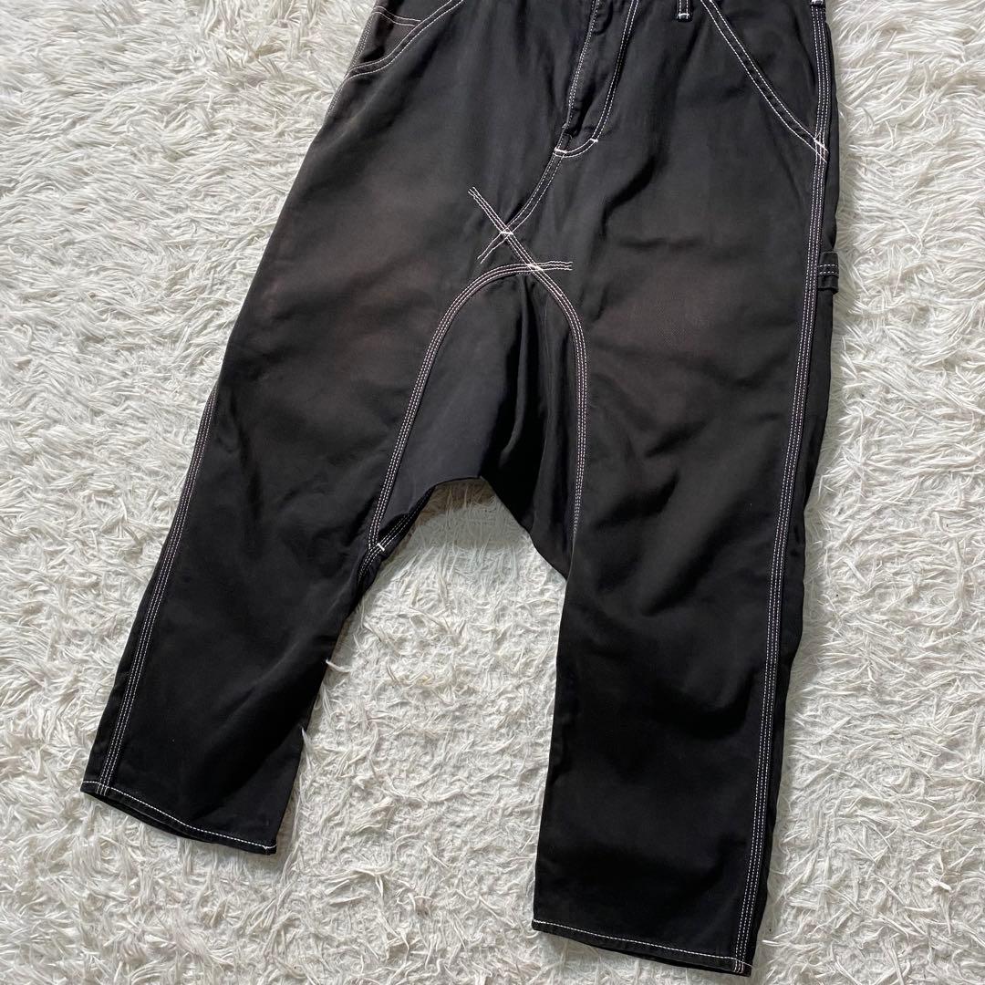 ガンリュウ サルエルパンツ 2015AW サルエル ペインター ワーク デニム