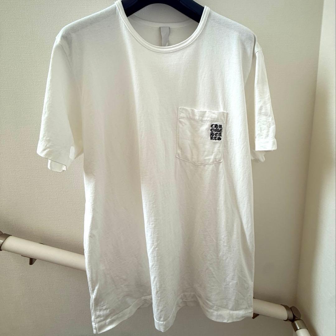 CHROME HEARTS / クロムハーツ CHプラス バックロゴ 半袖 Tシャツ 白