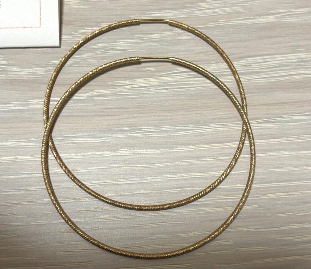 アンジェ様向け値下げ)AHKAHマカニフープピアス - メルカリ