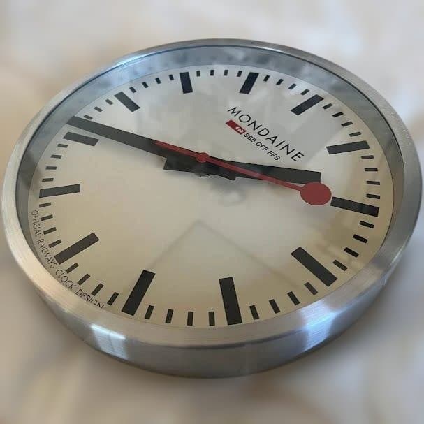 モンディーン MONDAINE 掛け時計 ウォールクロック 25cm