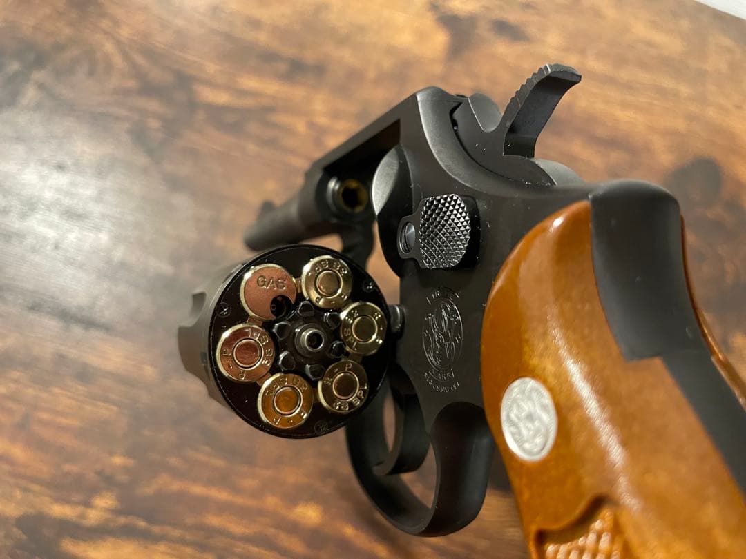 タナカ Smith & Wesson M10 4inch ブラック 箱付き