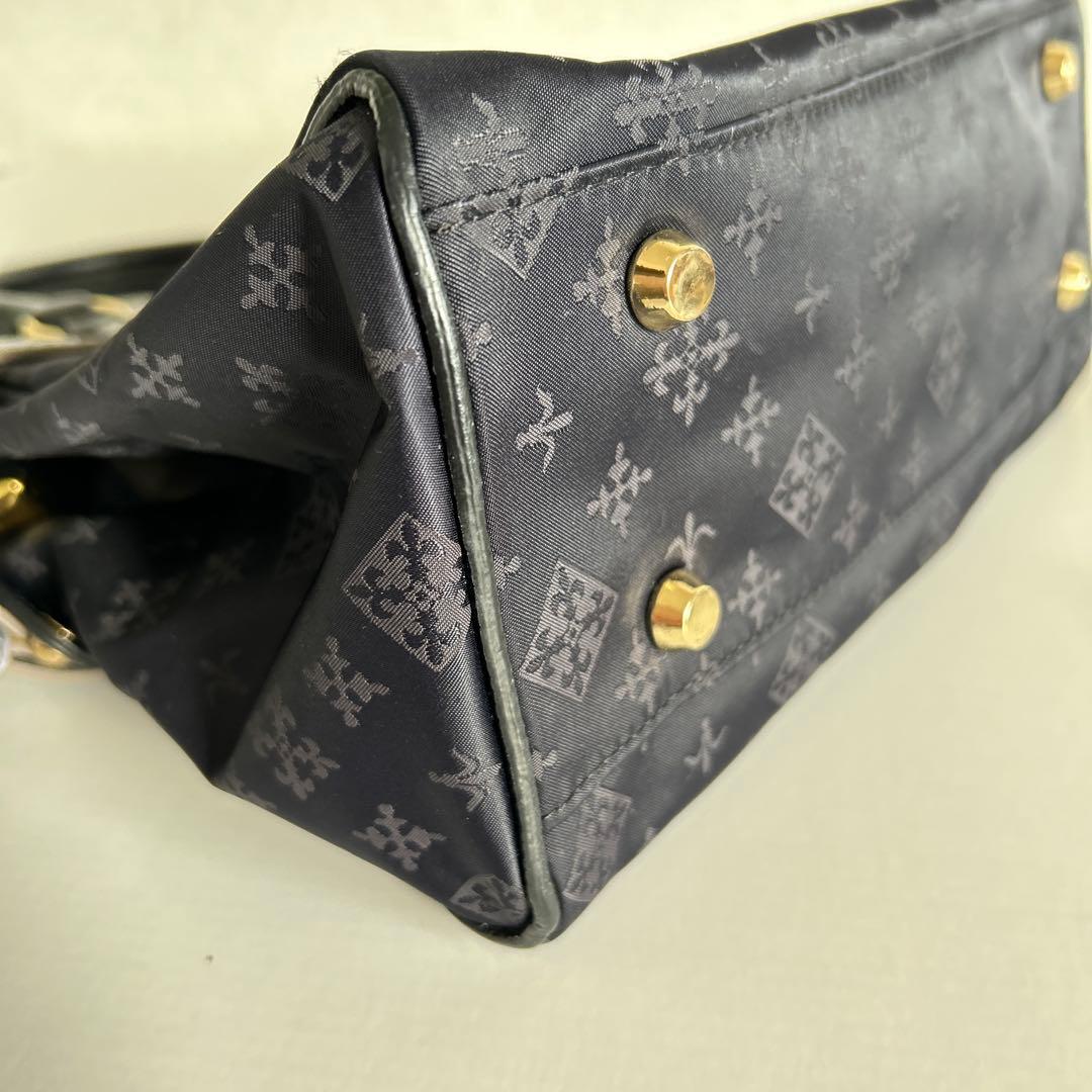 ラシット russet ショルダーバッグ 2way バイカラー　総柄　美品