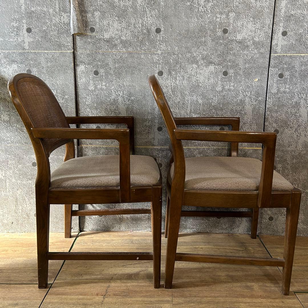 ꧁カリモク家具 karimoku꧂ダイニングテーブル&アームチェア2脚セット