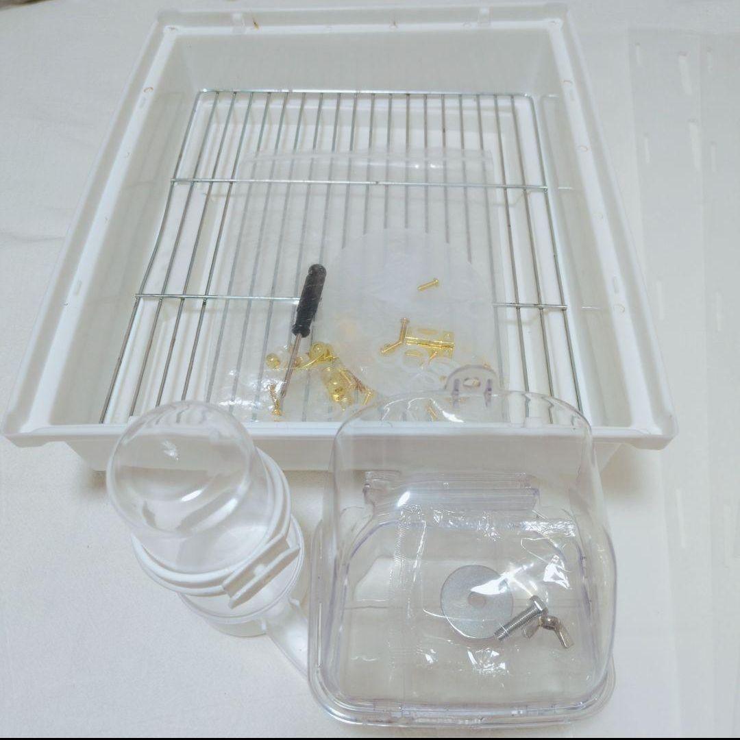 《ラスト１点》 アクリル ケージ 360度 小動物 鳥 モモンガ ドーナツ綱