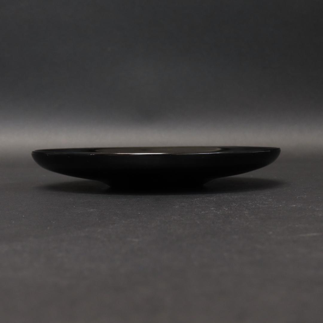 ⭕392 美品 輪島塗 木製漆塗 なでしこ図 蒔絵 茶托5客 桐箱 煎茶道具