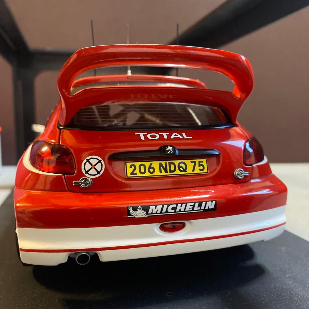 オートアート　1/18 プジョー 206WRC