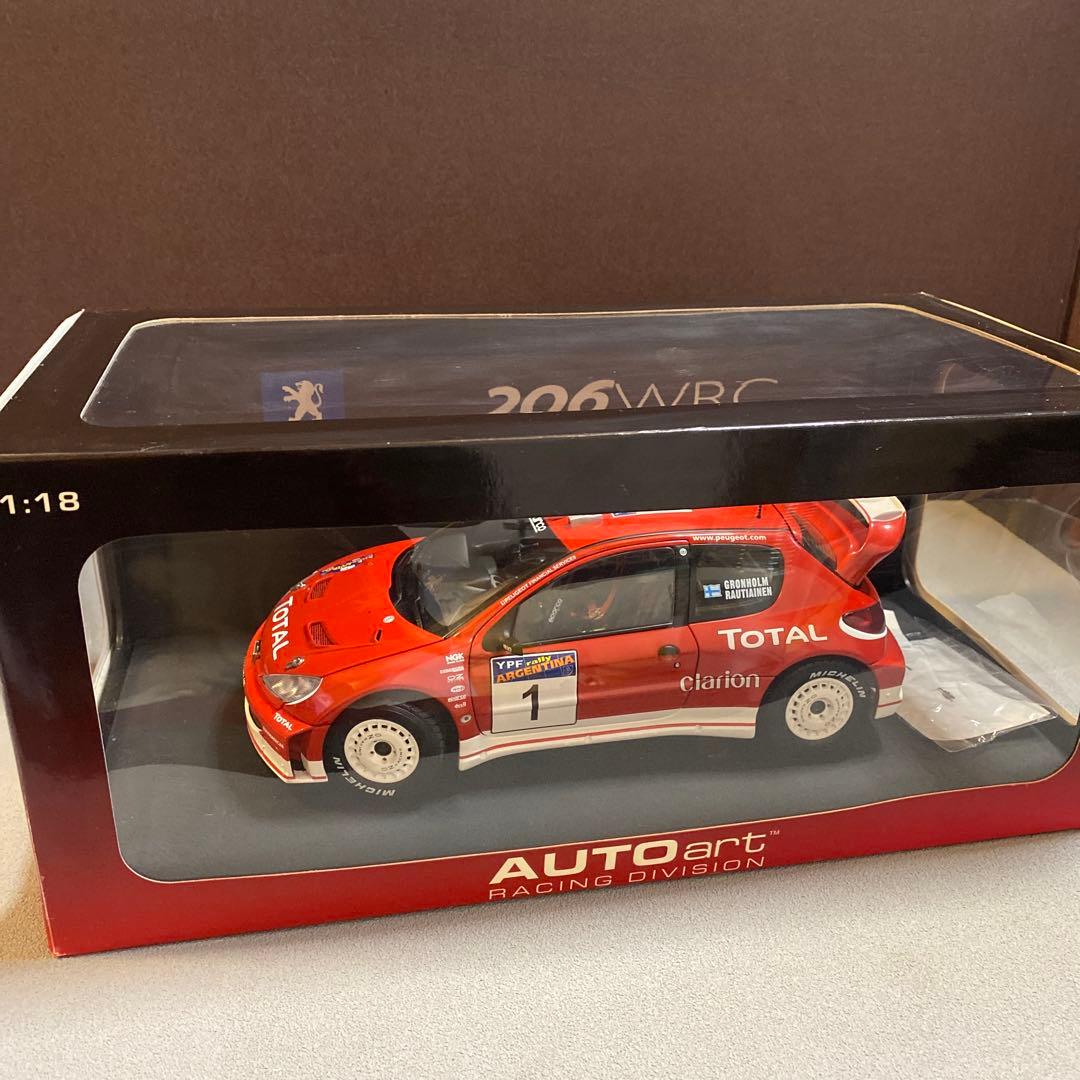 オートアート　1/18 プジョー 206WRC