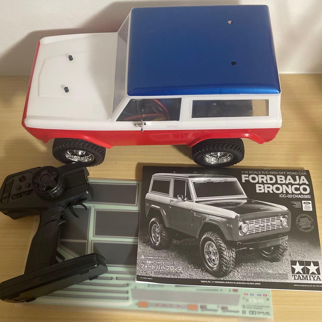 ホビーラジコン TAMIYA Ford Bronco CC-02