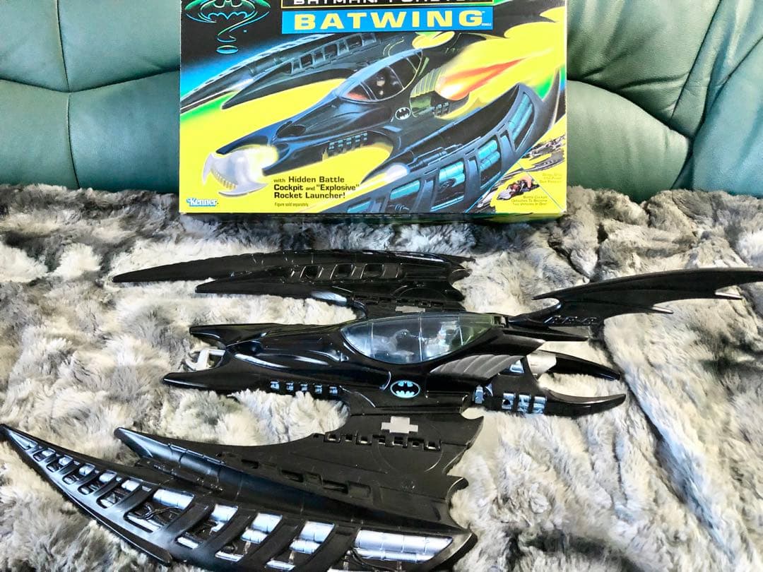 ★絶版レア！￼BAT WING バットマンフォーエバー　1995年KENNER社 BATMAN FOREVER バットマン 1995 KENNER ☆絶版レア！￼BAT WING
