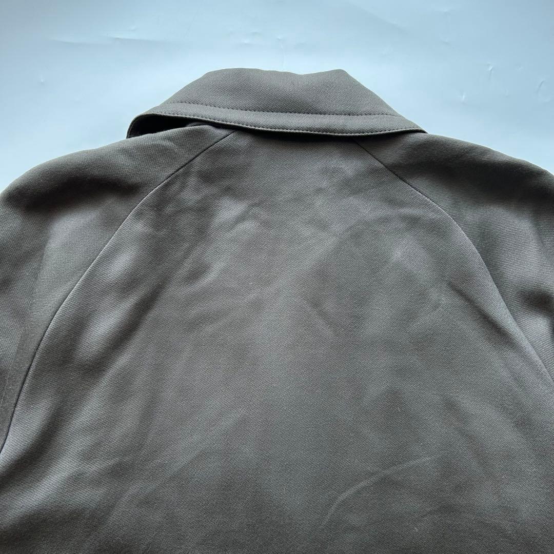 バレンシアガ チェスターコート ヴィンテージ 金ボタン ロング グレー