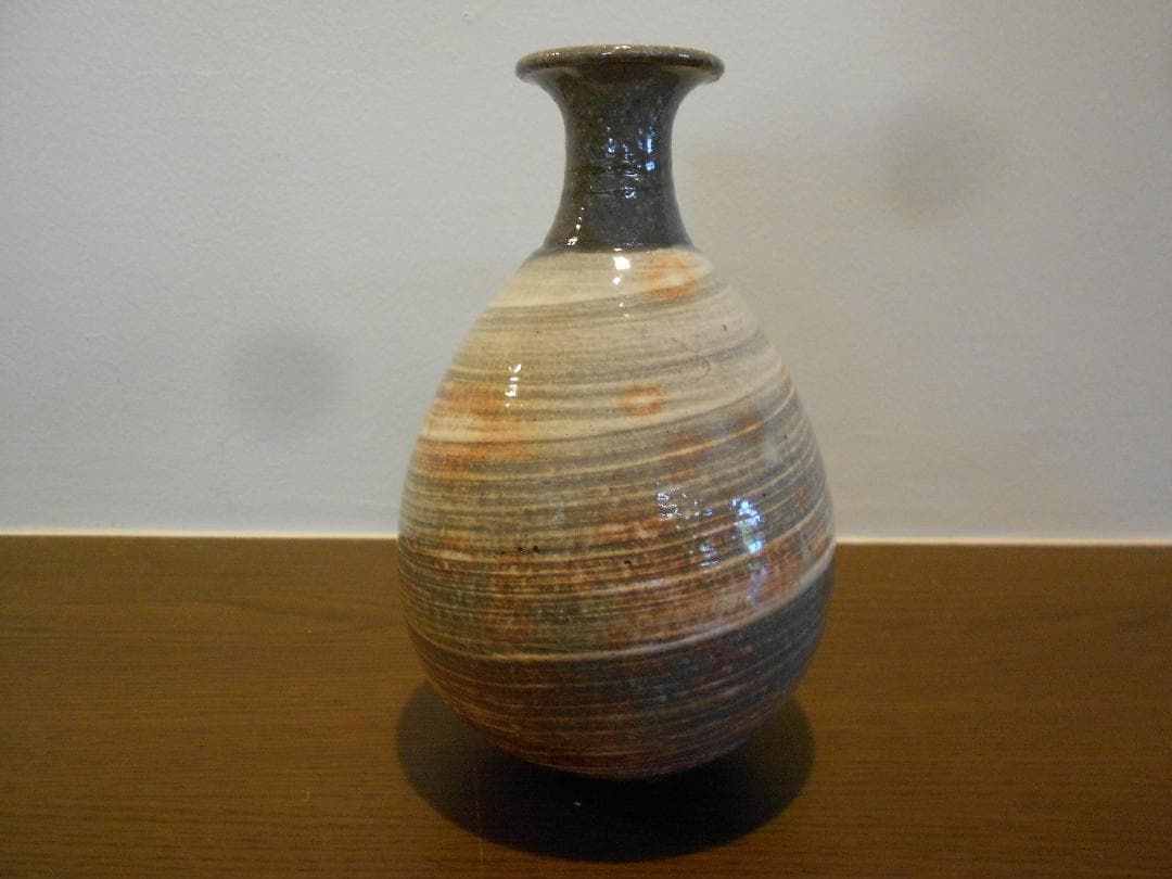 １３代　田原陶兵衛　徳利（田原謙次）　萩焼