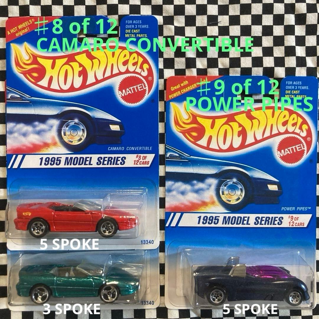 ホットウィール1995年NEW MODEL SERIES+バリエーション計30台