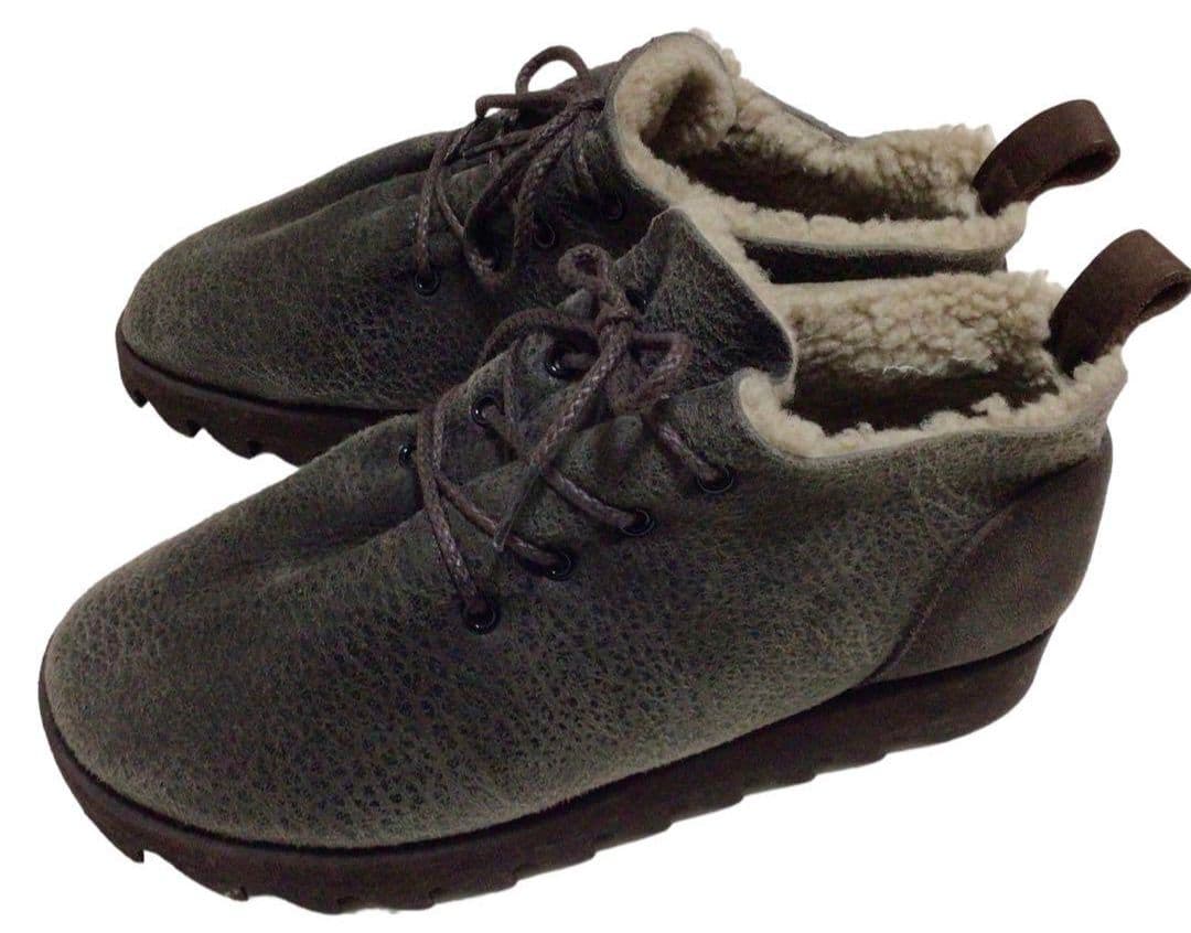 エンダースキーマhender scheme 羊革ラムレザームートンボアシューズ