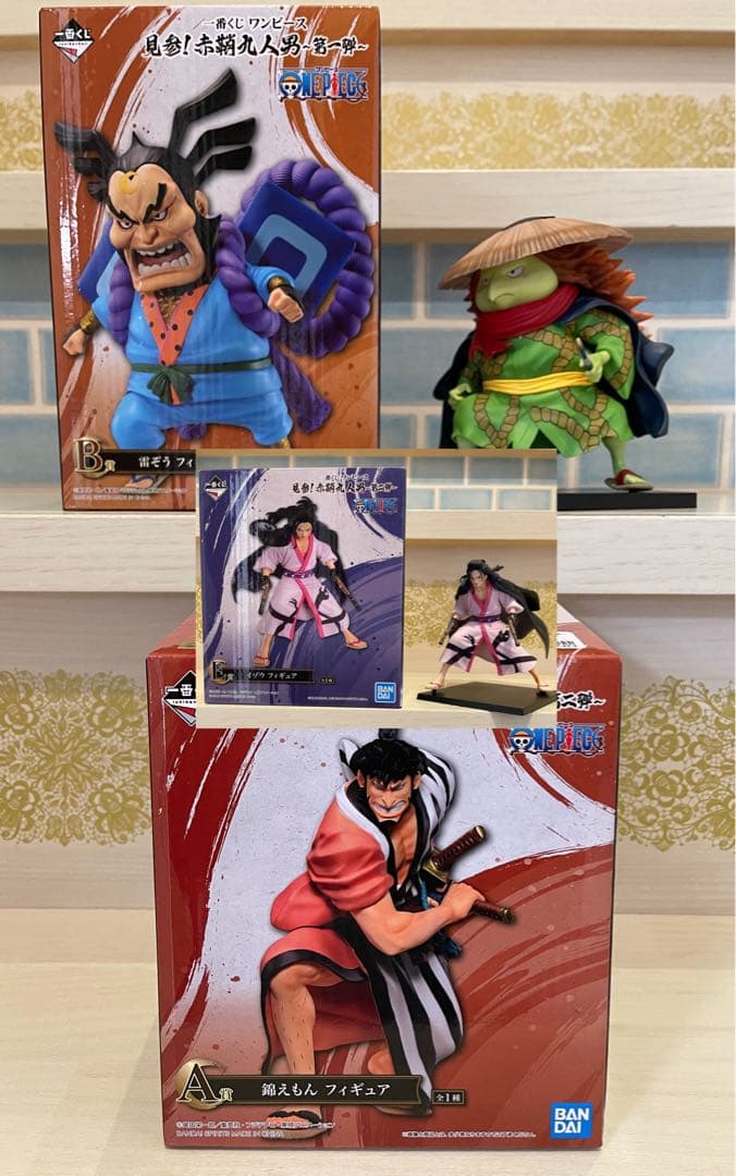 一番くじ ワンピース 見参 赤鞘九人男 第一弾 フィギュア まとめ売り