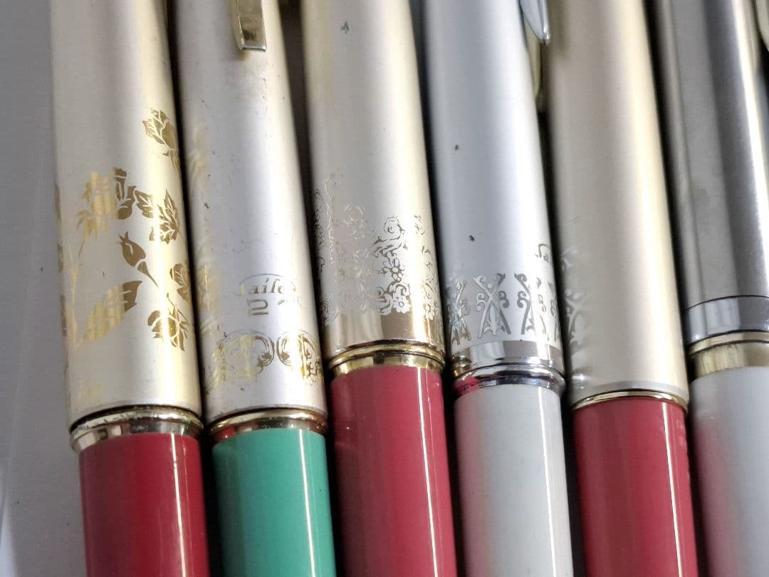 d*7様 ペン先無し　ショート　万年筆　柄もの　プラチナ　パイロット　セーラー