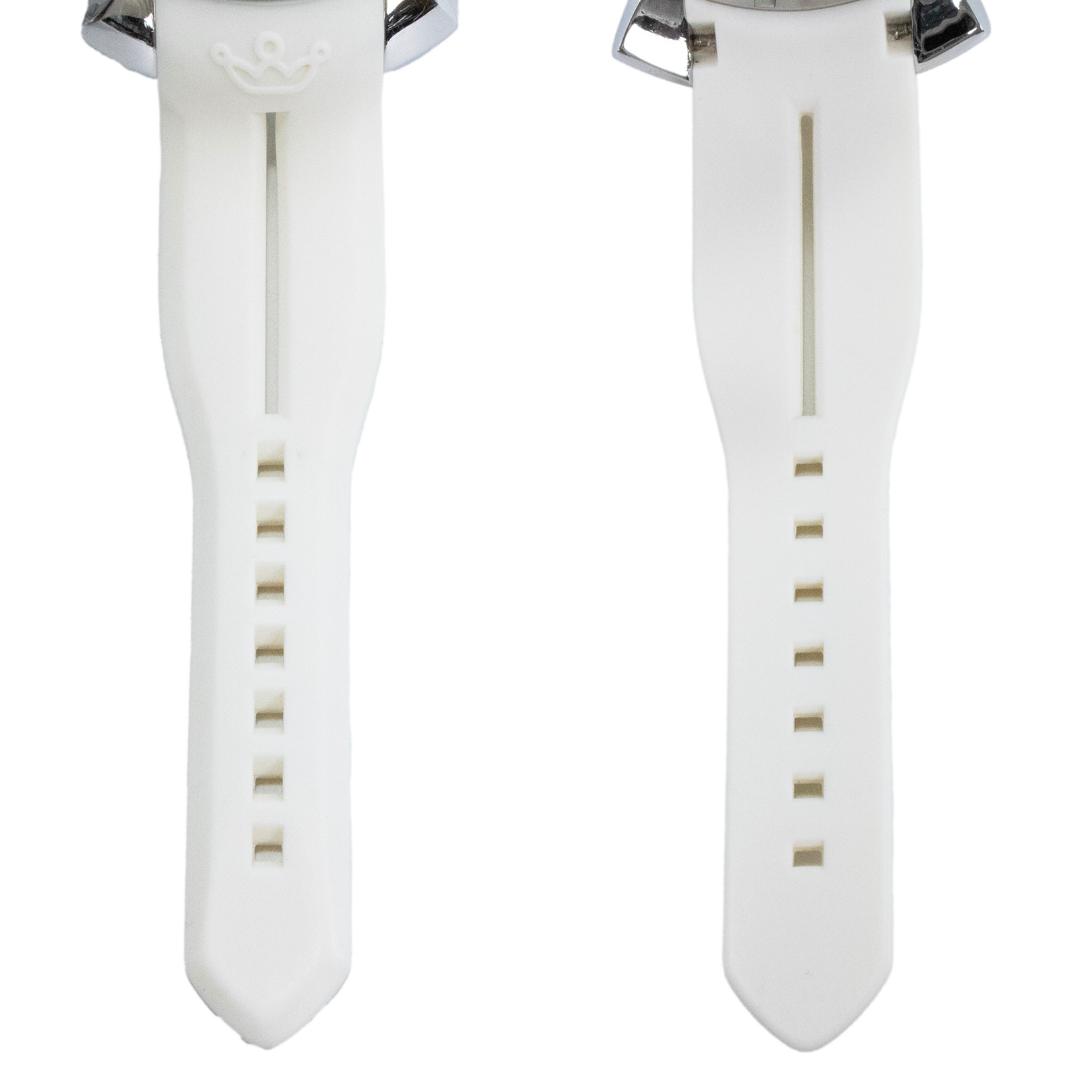 ガガミラノ 腕時計 メンズ ダイヤカスタム クロノ48mm 白 クロノグラフ