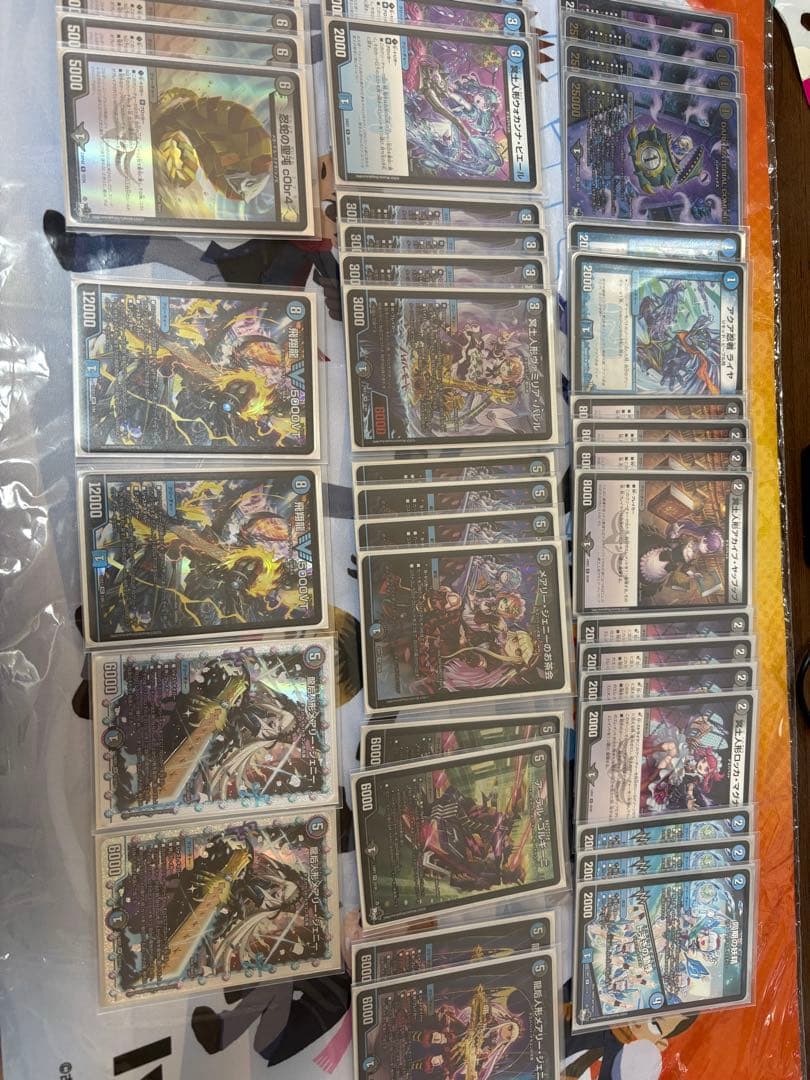 デュエマ引退品 デッキ4種 スリーブ デュエマ