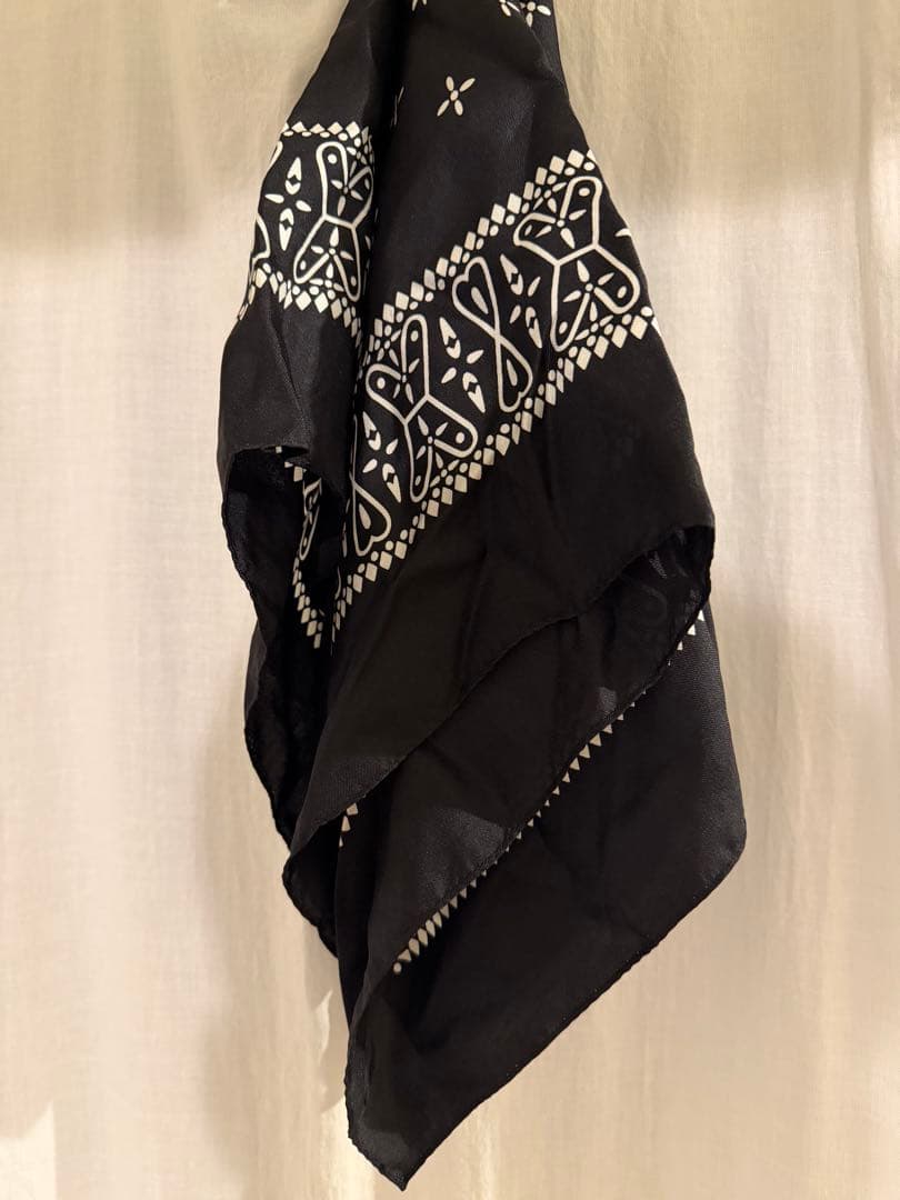 UNUSED アンユーズド シルク バンダナ スカーフ