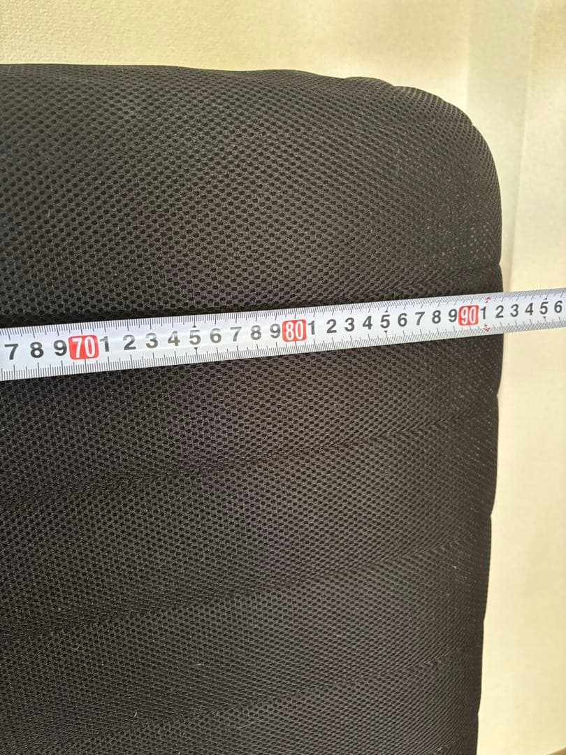 引き取りの方歓迎 奈良市)折りたたみベッド 簡易ベッド 黒 一人暮らし