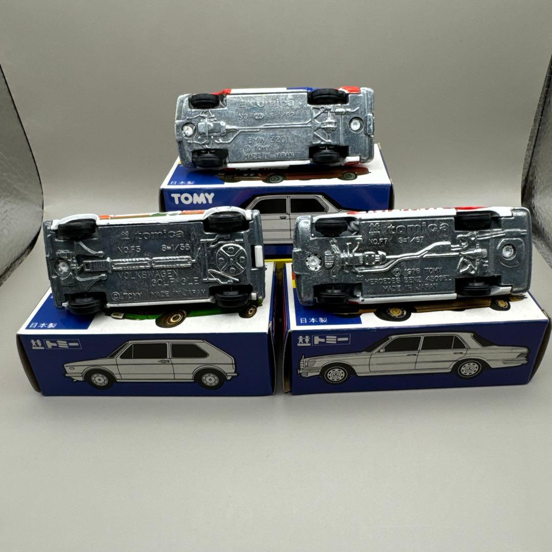 トミカ黒箱・青箱 ・赤箱グループＡフェア販売商品12台 (1984年10月発売)