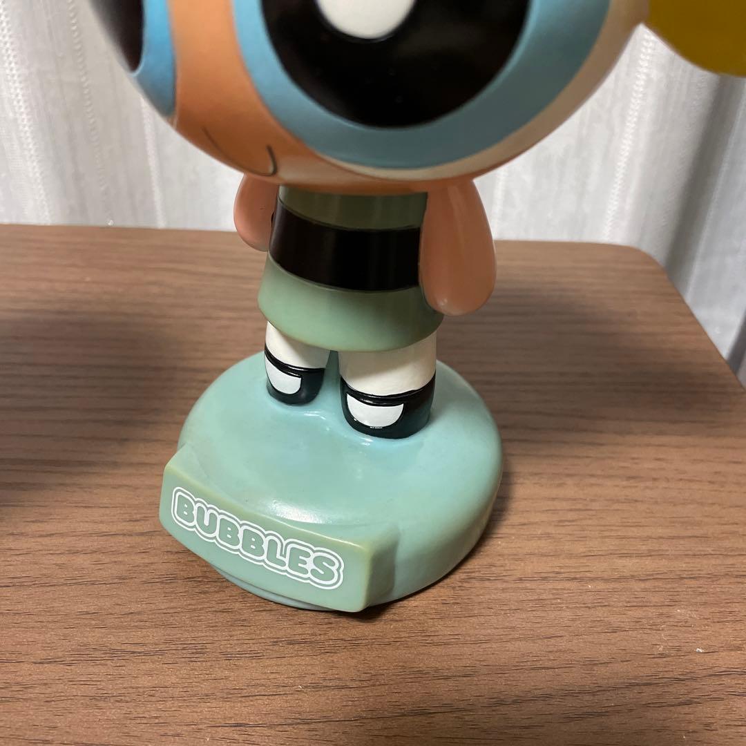 パワーパフガールズフィギュア貯金箱レア3体セット - メルカリ