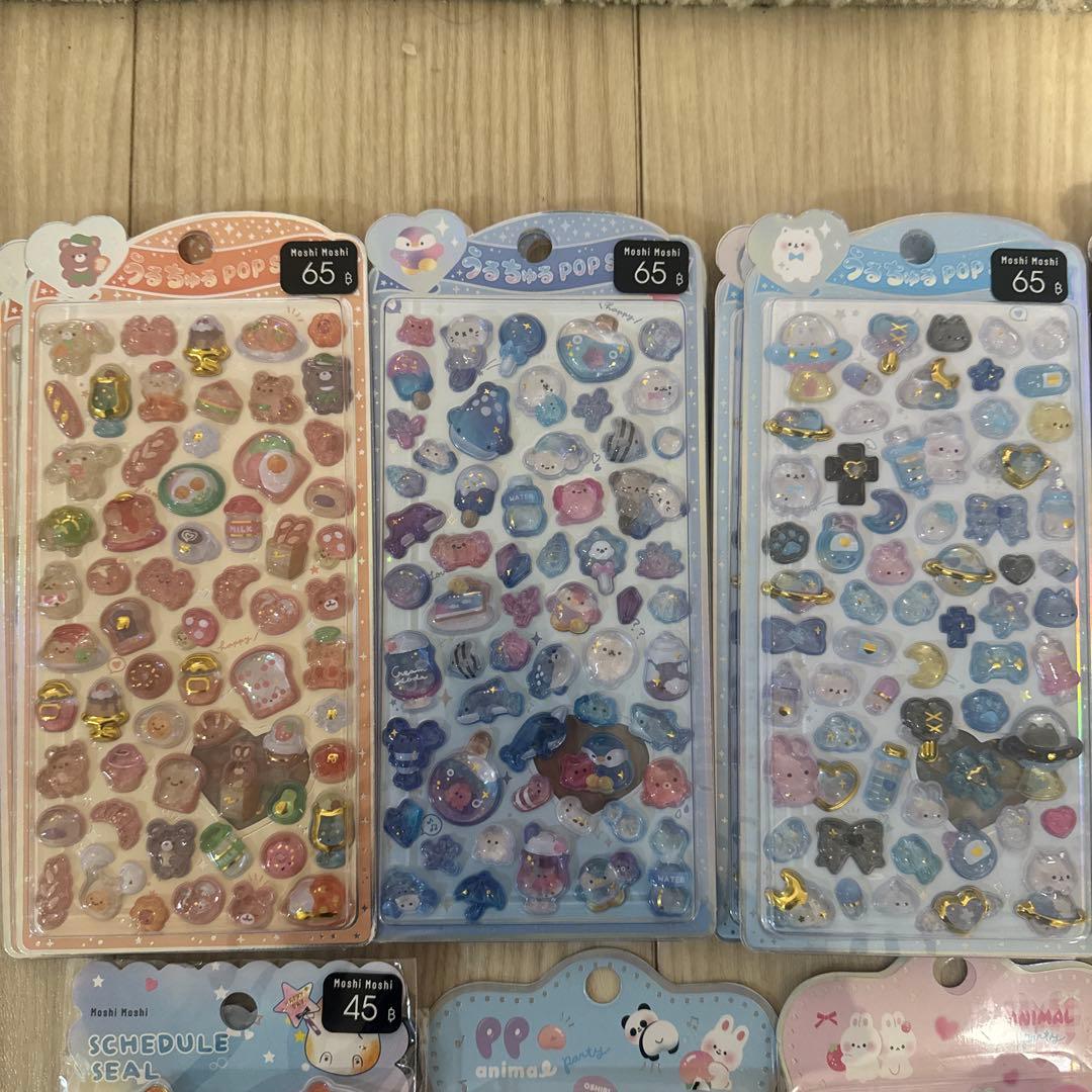 ボンボンドロップシール ぷっくりシール