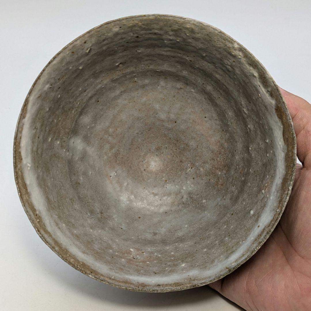 草胆庵 植草達郎 萩焼 茶盌 共箱共布 抹茶碗 抹茶茶碗 茶道具 茶器 食器