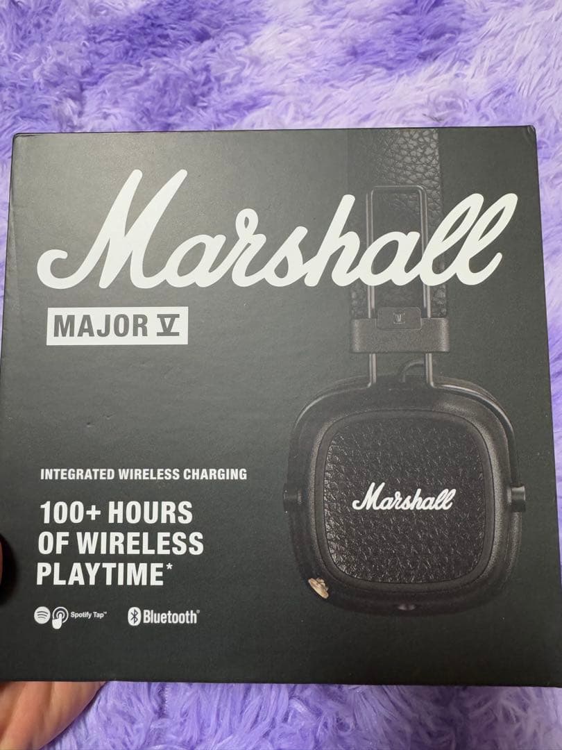 Marshall Major V ワイヤレスヘッドホン Marshall ワイヤレスヘッドホン typeC 最大100時間再生 MAJOR V BROWN