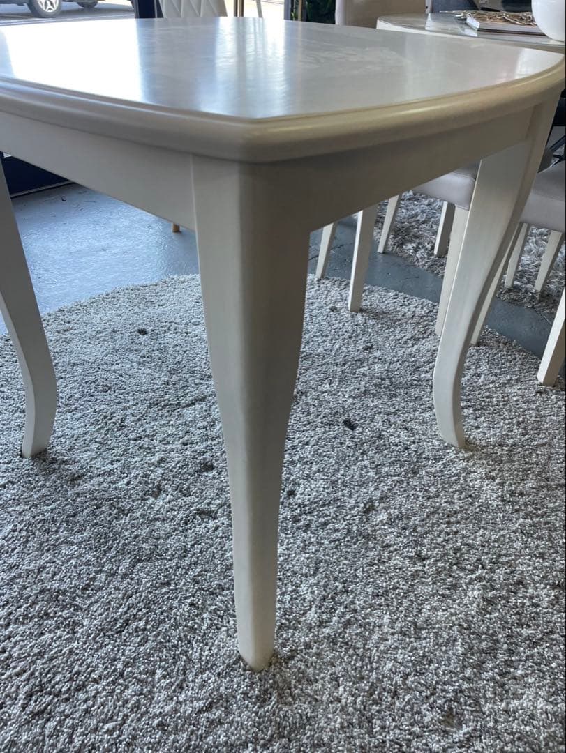 Francfranc キャーロ　テーブル　ホワイト