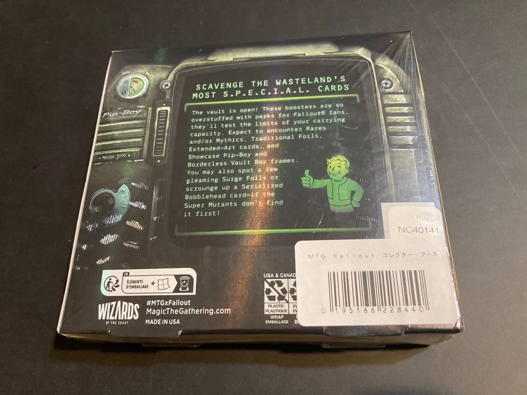 新品 MTG　fallout コレクターブースター　BOX 英語版