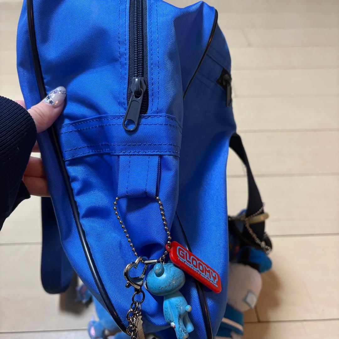 【キーホルダー付き】旧ワッぺ 青 スクバ ワールドペガサス