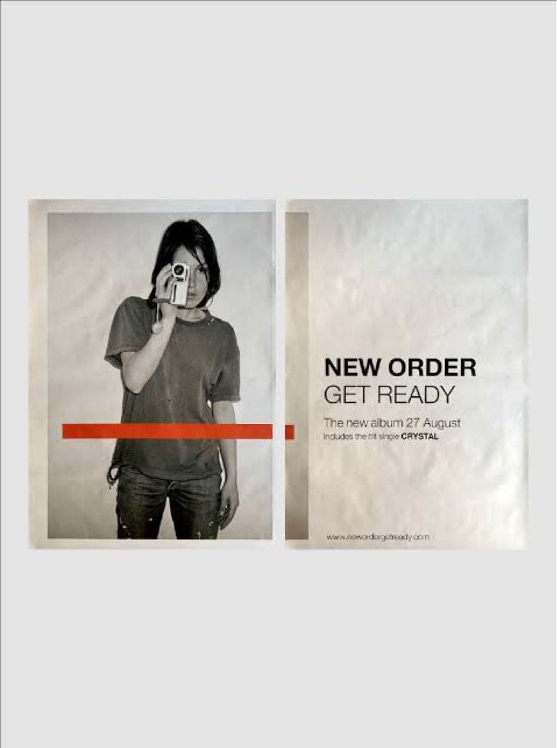 激レア 2001 New Order Get Ready Tシャツ XXLグレー - メルカリ