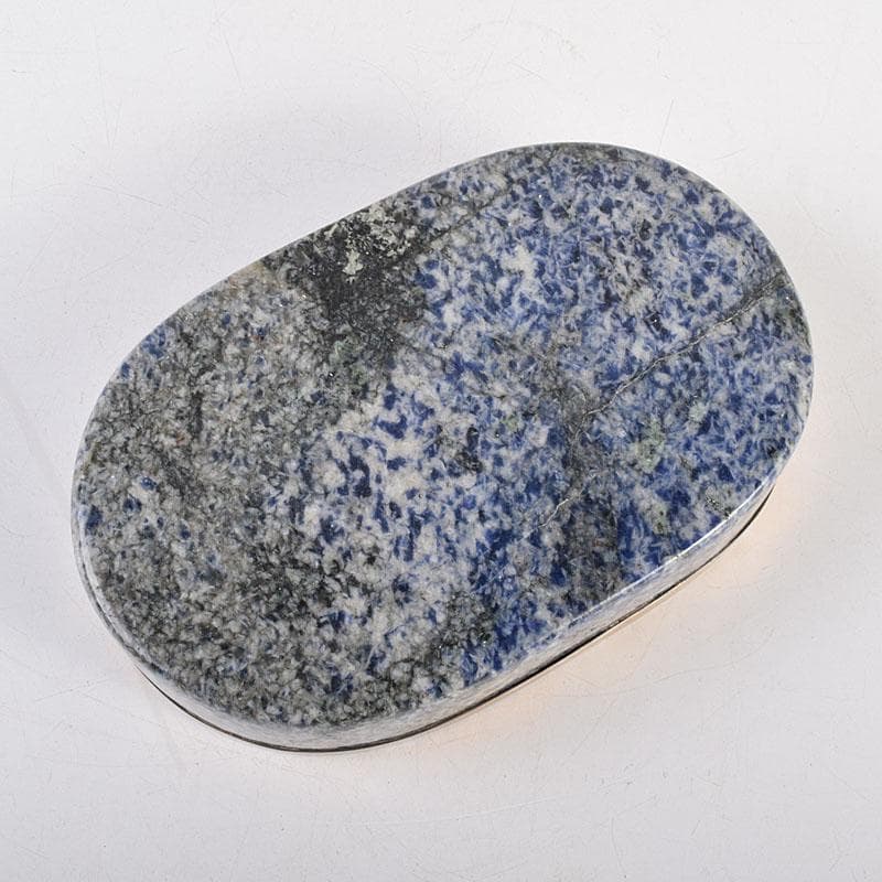 パワーストーン ソーダライト PRATA833刻印 銀装飾 水盤 V R8529