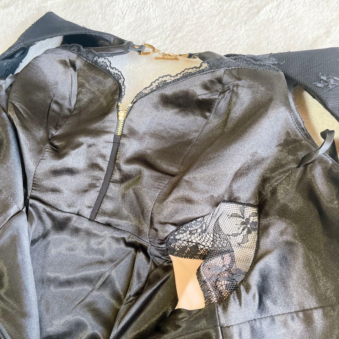 美品✨ロールブドフルール◇サイドスリット ロングドレス キャバ ラウンジ ナイト