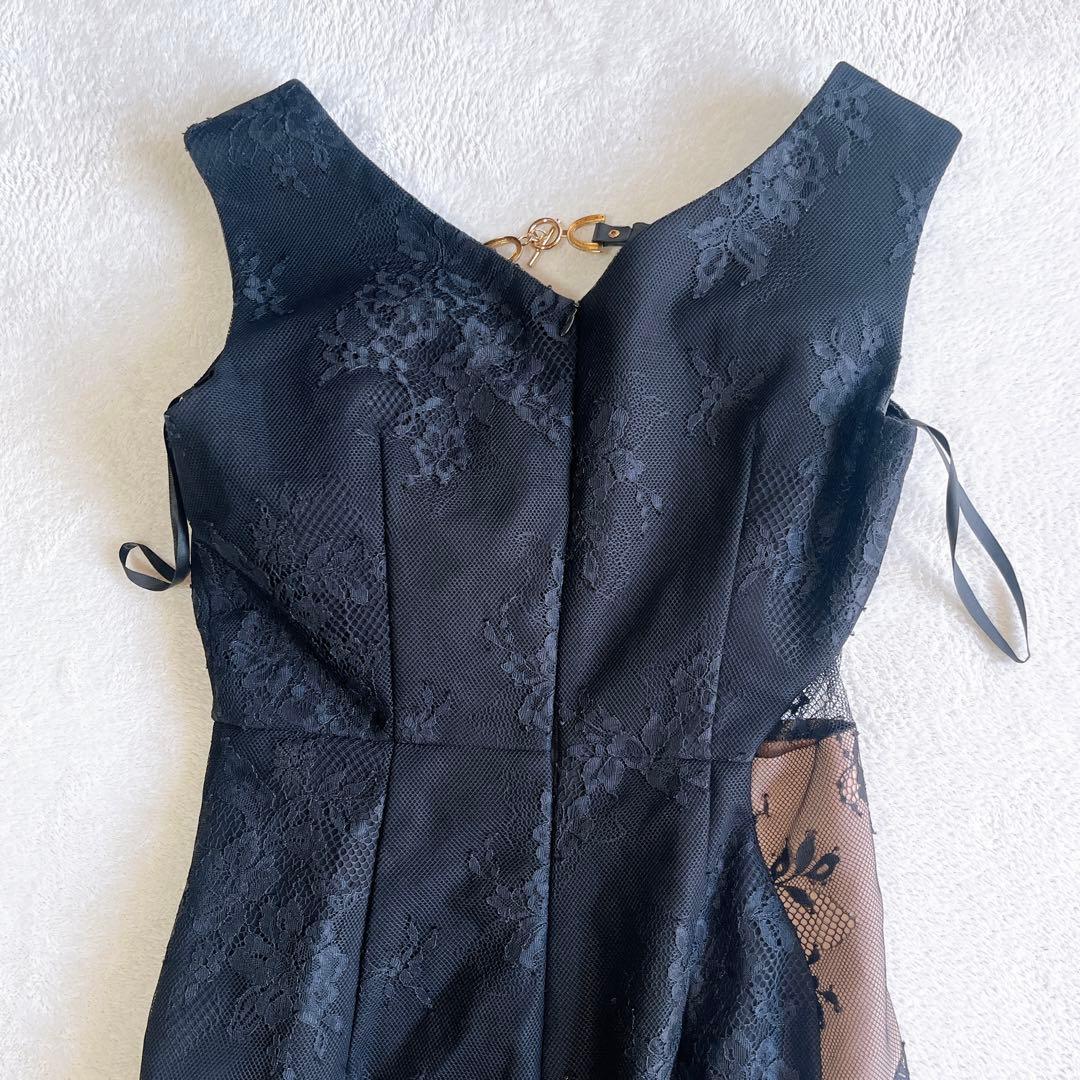 美品✨ロールブドフルール◇サイドスリット ロングドレス キャバ ラウンジ ナイト