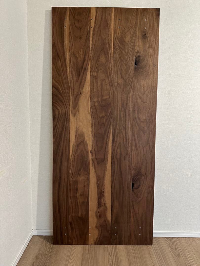 ウォールナット天板 無垢材 幅1600mm 奥行700mm 厚さ30mm