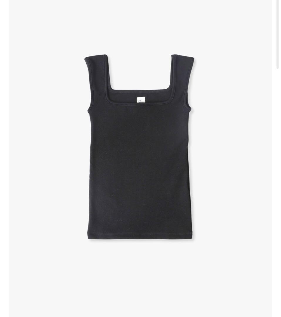 Ron Herman ベアリブタンクトップ ブラック　S