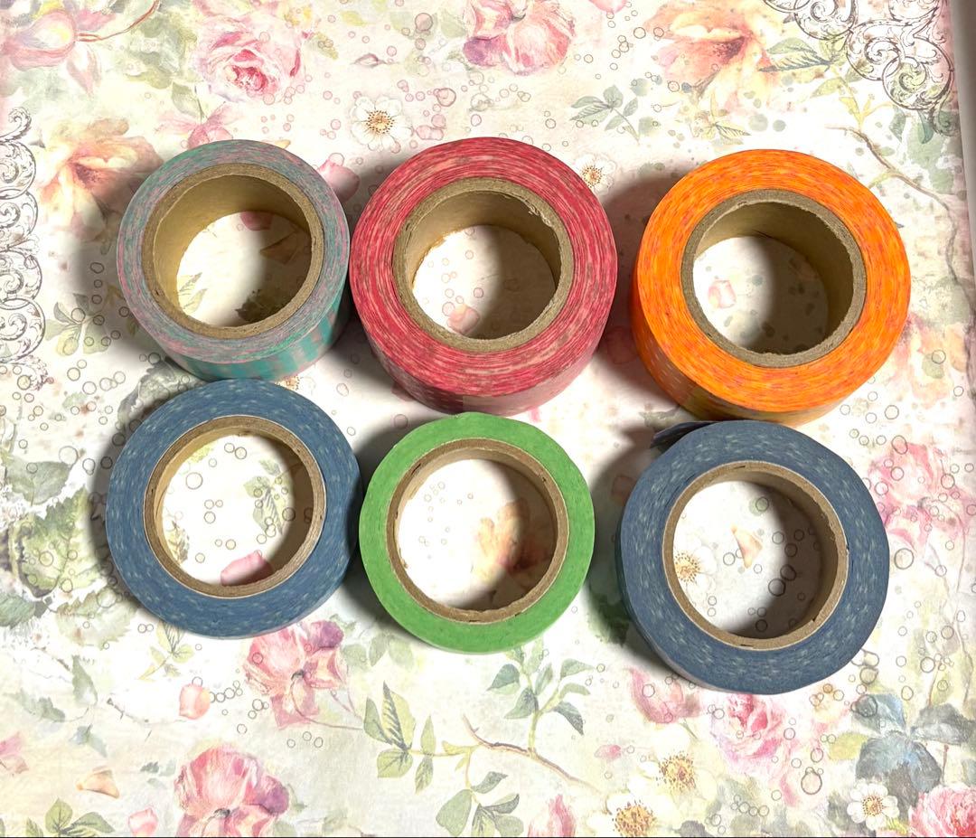 廃盤　マークス　マスキングテープ コラージュ