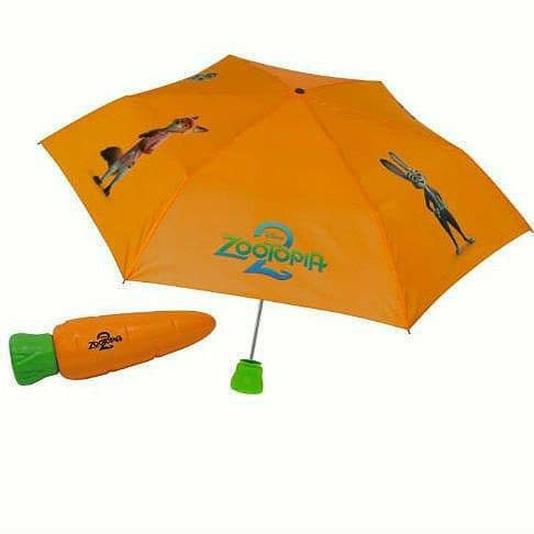 Zootopia 2 (ズートピア２) / 人参ケース 折り畳み傘 Zootopia 2 (ズートピア2) / 人参ケース 折り畳み傘