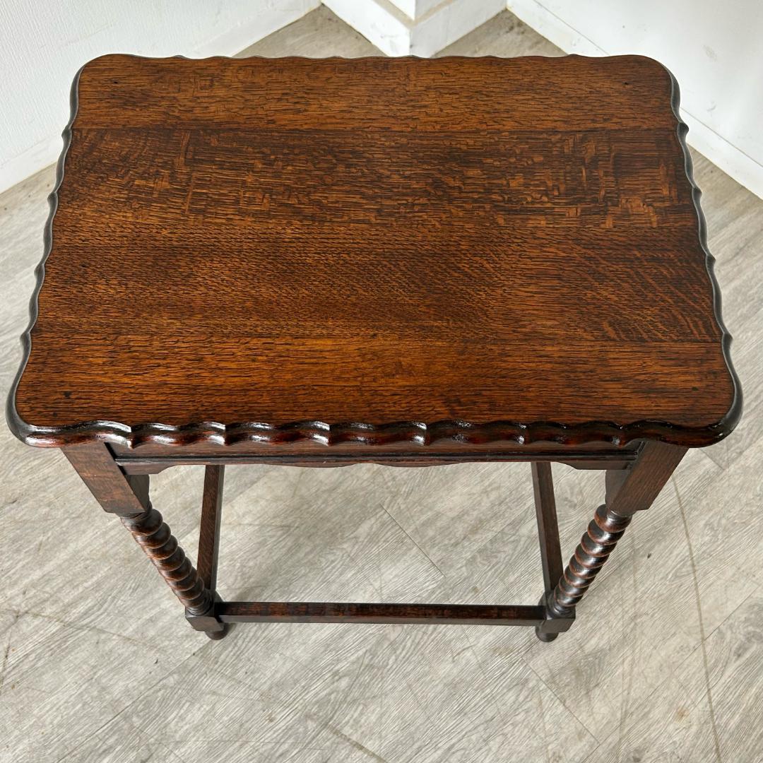 英国アンティーク ライティングビューロー チェスト 鍵付き スペイン家具