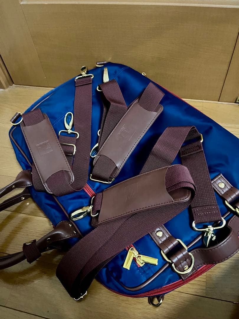 DACオリジナル　ネイビー ナイロン フルート、クラリネット ケースカバー