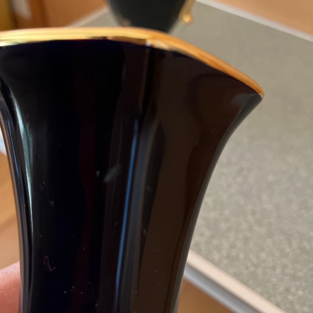 フランス製LIMOGES CASTEL花瓶2個セット